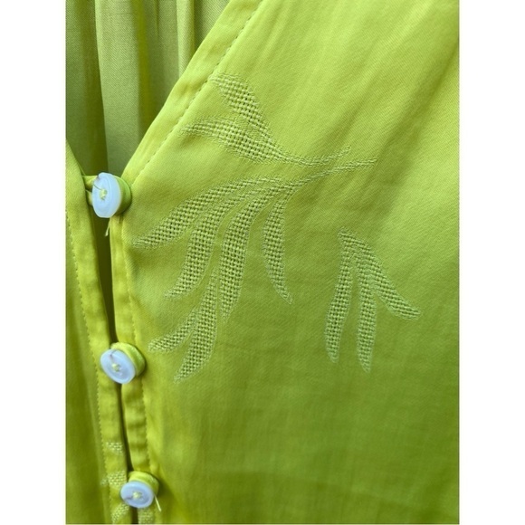 Anthropologie Liora Embroidered Buttondown Blouse | Size:XSP - Picture 6 of 14